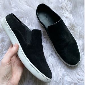 Vince Slip-On Sneaker Mule Sneakers in Black